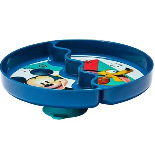 Tomy The First Years Suction Kids Prato Dividido, Mickey/Plutão