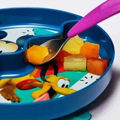 Tomy The First Years Suction Kids Prato Dividido, Mickey/Plutão