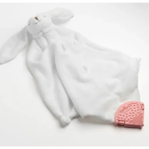 Toothi - Teether Clip, Dusty Rose