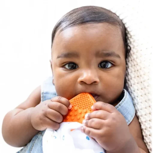 Toothi - Teether Clip, Papaya