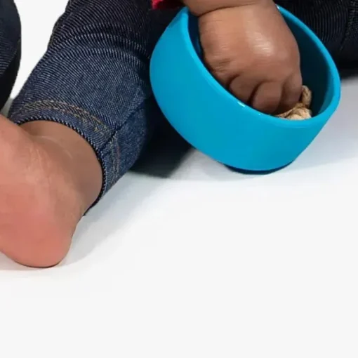 Torção Moderna - Conjunto de Lanche, Azul Elétrico