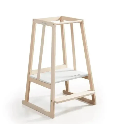 Torre de Aprendizagem Micuna Little Helper Natural/Branco