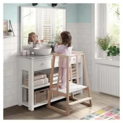 Torre de Aprendizagem Micuna Little Helper Natural/Branco