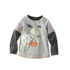 Torta de Lama - Dino Mummy Halloween Camiseta