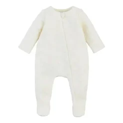 Torta de Lama - Dorminhoco de Coração Acolchoado, Marfim, 3-6 Meses