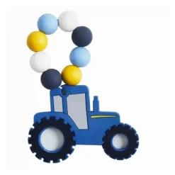 Torta de Lama - Mordentes de Silicone para Tratores, Azul