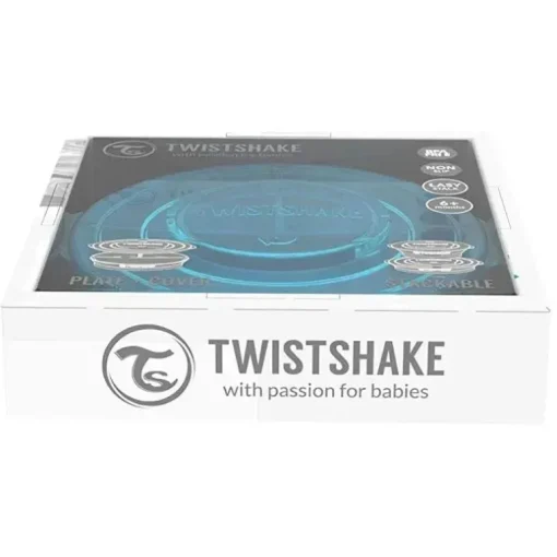 Twistshake - Placa 6+ M, Azul Pastel