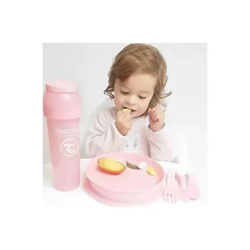 Twistshake - Placa 6+ M, Rosa Pastel