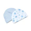 Têxteis Rosa - 2 unidades de chapéu azul urze para bebê menino