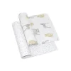 Têxteis Vivos - Jersey Swaddle, 2pk, Savanna Babies