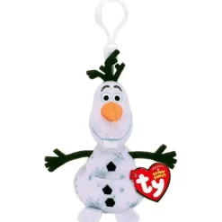 Ty - Disney Frozen 2 Sparkle Olaf Clipe de pelúcia