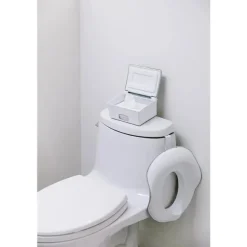 Ubbi - Dispensador de lenços umedecidos laváveis, branco/cinza