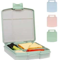 Ubbi - Lancheira Bento para Crianças, Verde Sálvia