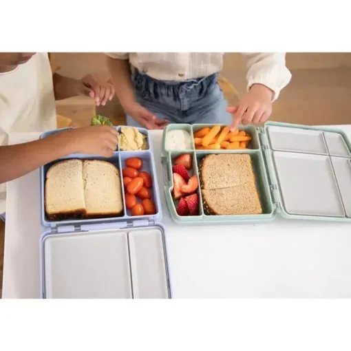 Ubbi - Lancheira Bento para Crianças, Verde Sálvia