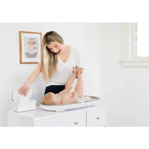 Ubbi - Trocador de espuma, leve, à prova d'água, cinza