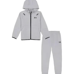 Under Armour - Baby Long Sleeve Unstoppable Knit Set, Mod Gray