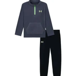 Under Armour - Baby Long Sleeve Microfleece Set, Downpour Gray