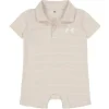 Under Armour - Baby Polo Shortall Listras, Marfim