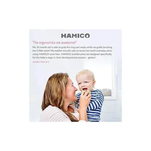 Unicórnios de escova de dentes de bebê Hamico