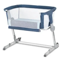 Unilove - Hug Me Plus Cama-de-cabeceira 3 em 1, Azul Jeans Airflow