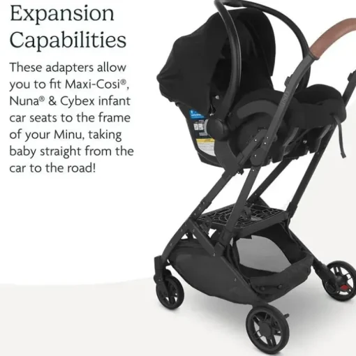 Uppababy - Adaptador de assento de carro infantil Minu para Maxi-Cosi/Nuna/Cybex