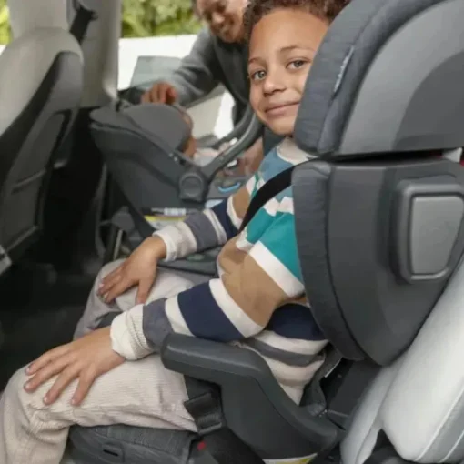 Uppababy - Assento Elevatório Alta V2, Jake (Preto Mélange)