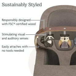 Uppababy - Barra de brinquedos divertida da floresta Mira