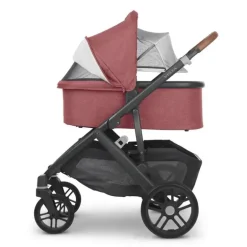 Uppababy - Berço, Lucy (Rosewood Mélange/Carbon)