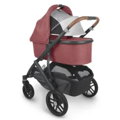 Uppababy - Berço, Lucy (Rosewood Mélange/Carbon)