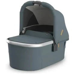 Uppababy - Berço V3 Callum (Azul Pedra/Estrutura Prata)