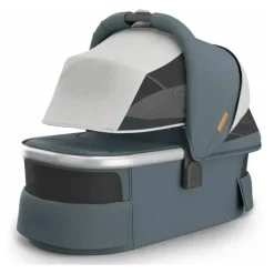 Uppababy - Berço V3 Callum (Azul Pedra/Estrutura Prata)