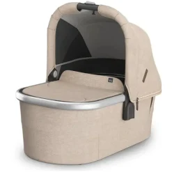 Uppababy - Berço V3, Declan (Oat Mélange/Silver Frame)