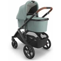 Uppababy - Berço V3, Kenzi (Mystic Aqua/estrutura de carbono)