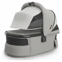 Uppababy - Berço V3, Savannah (Jacquard cinza pérola/estrutura de carbono)