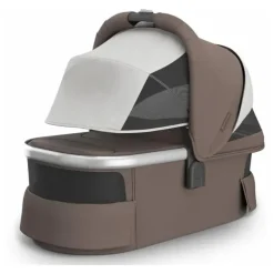Uppababy - Berço V3, Theo (Taupe Escuro/Estrutura Prateada)