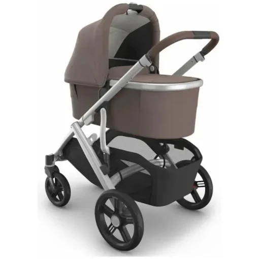 Uppababy - Berço V3, Theo (Taupe Escuro/Estrutura Prateada)