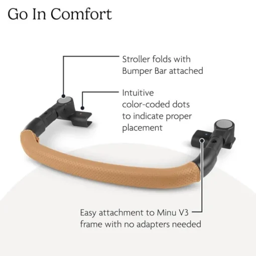 Uppababy - Bumper Bar For Minu V3, Sand
