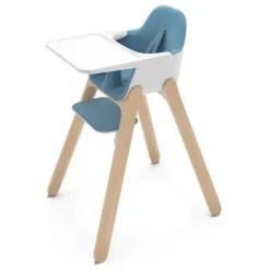 Uppababy - Cadeira alta Ciro, Caleb Steel Blue