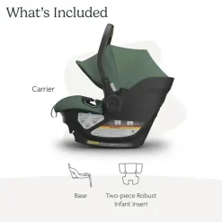 Uppababy - Cadeirinha de carro infantil Aria, Gween (verde)
