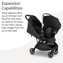 Uppababy - Car Seat Adapters For Minu V3 (Maxi-Cosi®, Nuna®, Cybex, Besafe®)