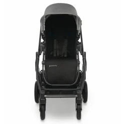 Uppababy - Carrinho de passeio Cruz V2, Greyson (Melange de carvão/Carbon/Couro de sela)