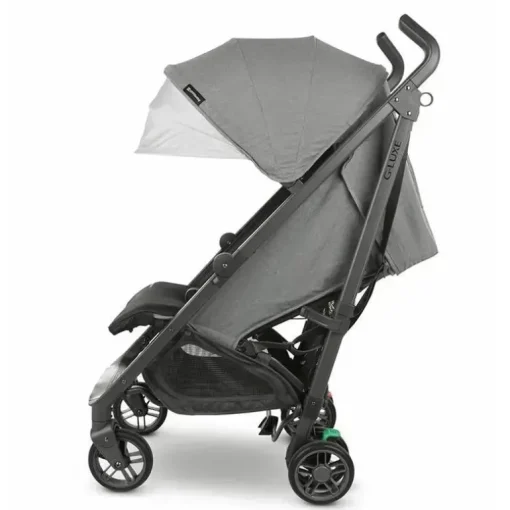 UPPAbaby - Carrinho Guarda-chuva G-LUXE, Greyson (Carvão Melange/Carbono)