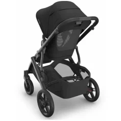 Uppababy - Carrinho Vista V3, Jake (Carvão/Estrutura de Carbono/Couro Preto)