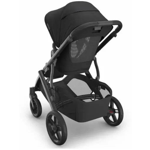 Uppababy - Carrinho Vista V3, Jake (Carvão/Estrutura de Carbono/Couro Preto)