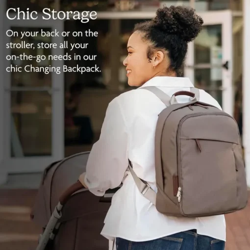 Uppababy - Changing Backpack, Callum/Dillan (Stone Blue | Sand Leather)