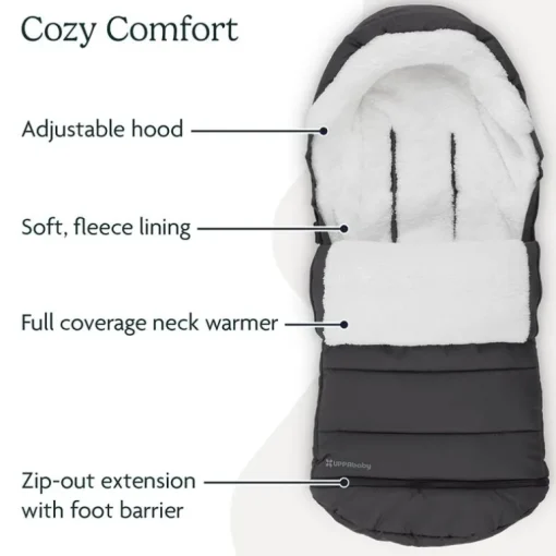 Uppababy - Cozyganoosh, Jake (Charcoal)