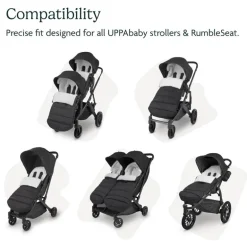 Uppababy - Cozyganoosh, Jake (Charcoal)