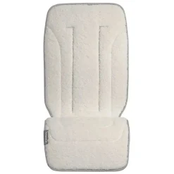 Uppababy - Forro de Assento Reversível, Phoebe (Cinza Claro Respirável/Velo Sherpa Aconchegante)