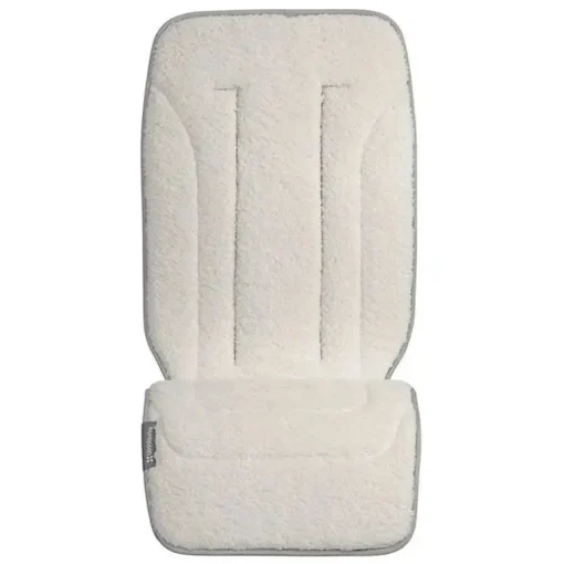 Uppababy - Forro de Assento Reversível, Phoebe (Cinza Claro Respirável/Velo Sherpa Aconchegante)