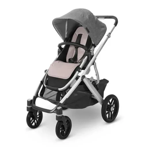 Uppababy - Forro de assento reversível, Alice (Dusty Pink/Cosy Knit)